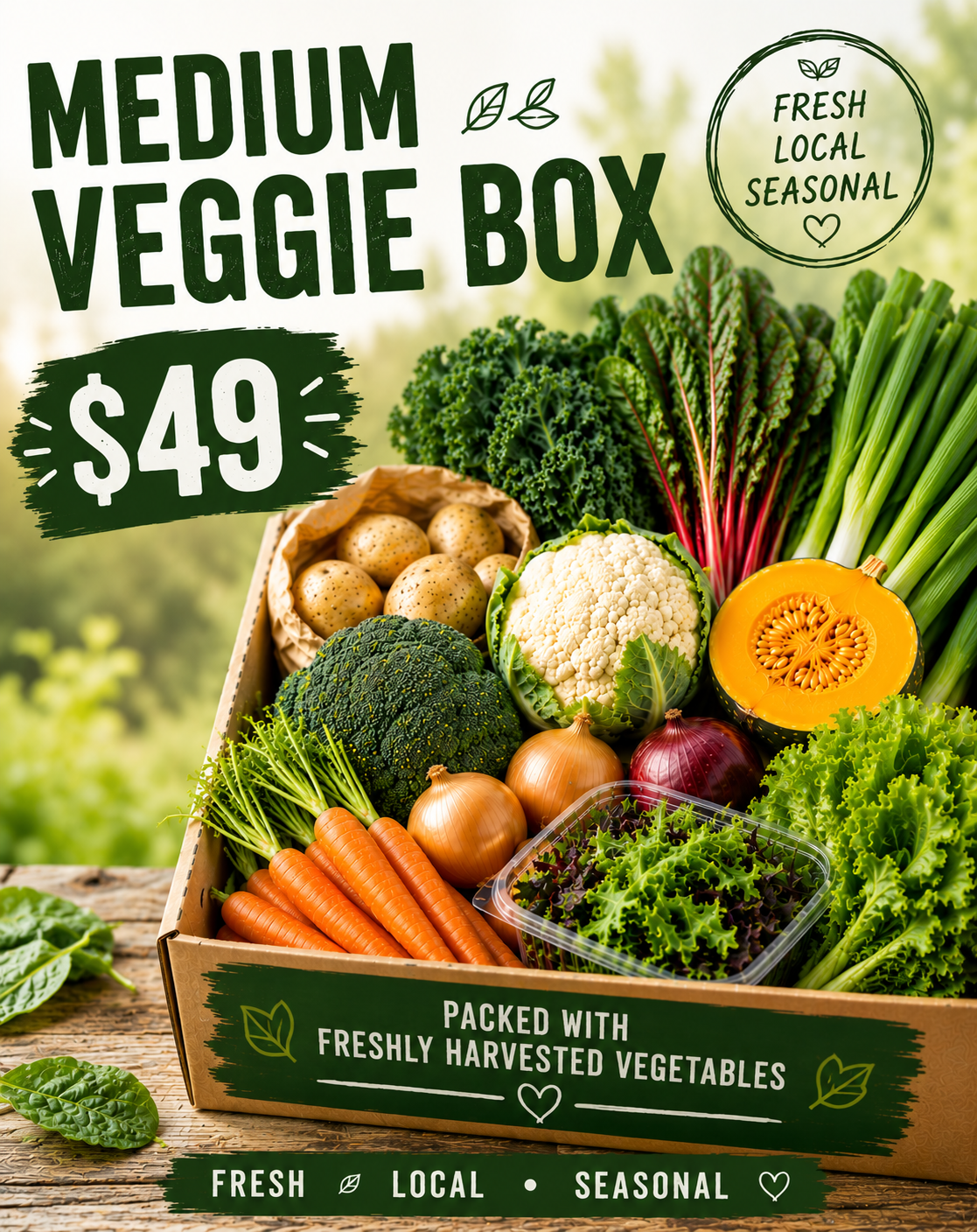 Medium Box Ideal for 3-4 People